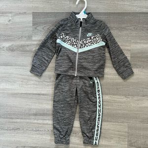 NWT Nike Gray Sweatsuit 24 MO